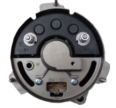 Lichtmaschine 45A externer Regler, Alfetta, Giulietta, GTV (116), Spider 115, 75, 90 Anschlusskabel mit Zentralstecker