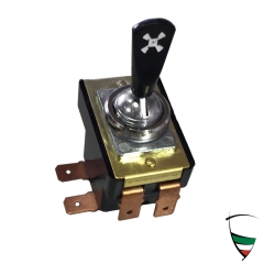 Schalter Heizungsgebläse zweistufig für Giulia, GT, Spider 1300-1600, ersetzt 14 055 0 0