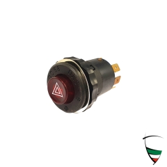 Warnblinkschalter rund