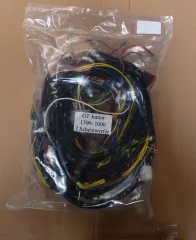 cablaggio impianto elttrico 1300,1600 GTJunior con 2 fari scalino fino al 1969, per modelli con scatola fusibili sul lato destro del vano motore
