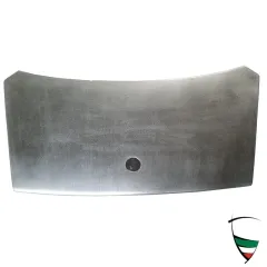 cofano baule Bertone GT alluminio con bacino per lo stemma