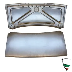 cofano baule Bertone GT alluminio senza bacino per emblema