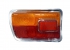 lente per faro post. sx GT-Bertone 1300 1600,1750 Carello versione per base in plastica con riflettore