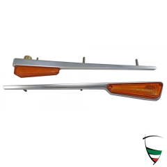 Blinkleuchten seitlich Giulia Ti/Super m.Chromsteg Satz li/re