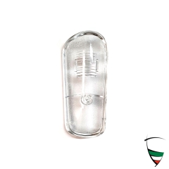 Blinkerglas Kantenhaube rechts weiß-weiß