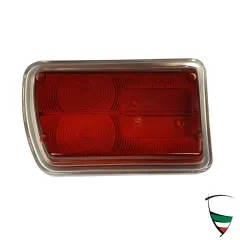 Rückleuchtenglas GT Bertone links US rot/rot 1300,1600,1750 Carello Replika