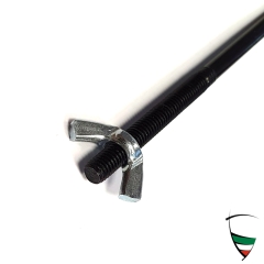 Flügelmutter für Gewindestange für Batterie Haltewinkel