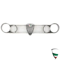 Kühlergrill Giulia TI 1-Teilig 2 Scheinwerfer Edelstahl Racing