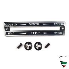 Blende für Heizungsbetätigung mit Befestigung Giulia, GT Bertone