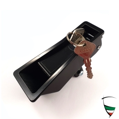 Öffner für Heckklappe GT, Spider, Öffner für Tankklappe Spider ab 1983 inkl. Schloss + Schlüssel