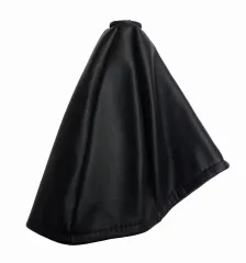 cuffia cambio GT/GIULIA 5 punte in pelle, NERO modelli senza consolle centrale