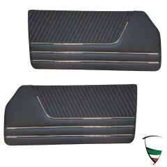 pannelli porta neri Spider 66-78 (coppia sx/dx)