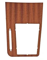 rivestimento in legno consolle centrale GTV 2000