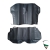 GT REAR SEAT COVER - Junior synthetic leather black, deep mould