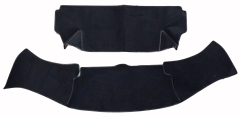 Teppichsatz schwarz Spider 1990-93 Innenraum hinten