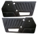 door trim panel left+right for Spider 90-93, black synthetic leather