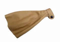 cuffia cambio in pelle 4 punte Spider 1990-93, BEIGE