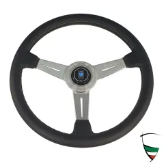 volante Nardi in pelle nera 365mm senza omologazione
