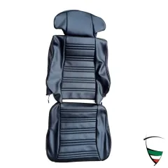 Sitzbezug GTV 1750 vorne 2. Serie schwarz, Kunstleder