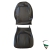 SEAT COVER black/sep. back panel - ROUNDTAIL