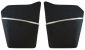 Jeu (2) poches fourre-tout GT Bertone 2. serie avec moulure chrome