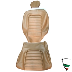 Sitzbezug Spider 1984-89, Kunstleder, beige