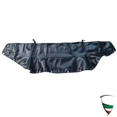 Top cover Spider 70-77, black, Skai