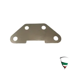 Türscharnier Distanzplatte Edelstahl 1 mm GT Bertone unten