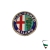 Alfa Romeo emblema 55mm, emallado