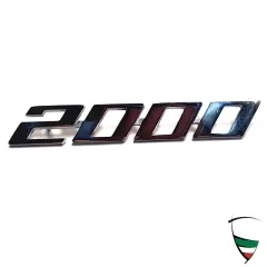 scritta "2000" Spider