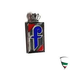 emblema laterale Pininfarina 2. serie, metallo