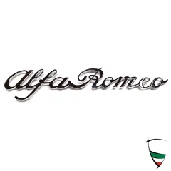 scritta "ALFA ROMEO" Spider 70-82