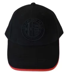 Base Cap schwarz Alfa