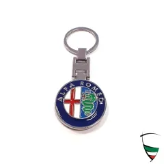 Llavero Emblema Alfa Romeo 88x33mm