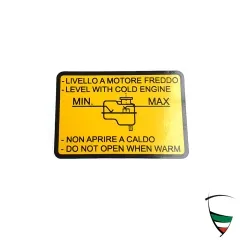 STICKER "HEADER TANK"