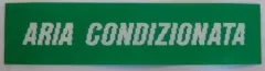 STICKER "ARIA CONDIZIONATA" MIRRORED