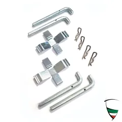Kit fixation plaquettes de freins AR 116 pour 20641,20912