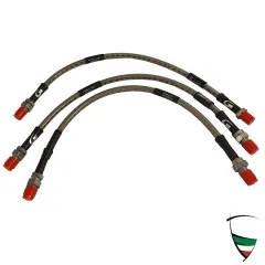 Stainless steel brake hose set