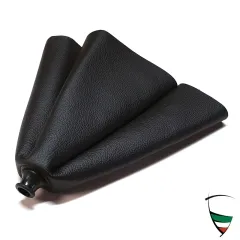 cuffia cambio Alfetta GTV6 / Alfa Romeo sei , pelle nera